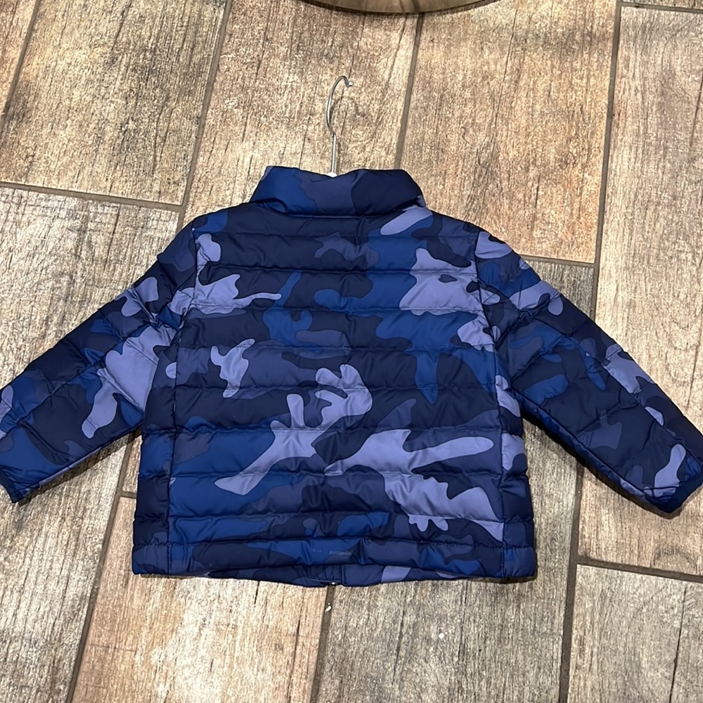 Blue Camo Ralph Lauren Infant Puffer Jacket size 12mth - Picture 2 of 4